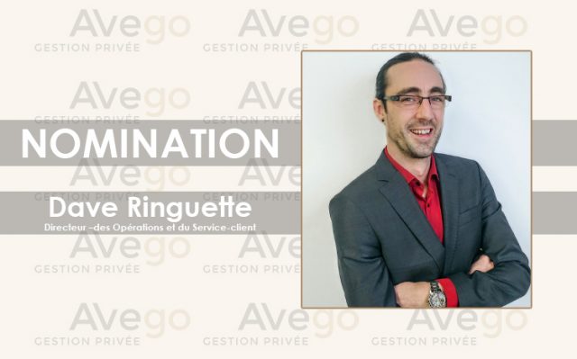 Lire la suite à propos de l’article Nomination Dave Ringuette